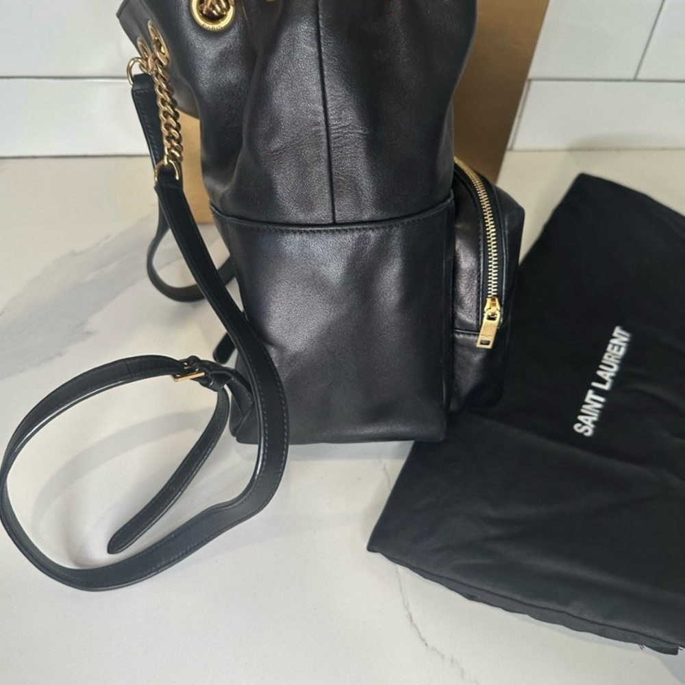 NWT Saint Laurent Jamie Leather Backpack - Picture 11 of 16